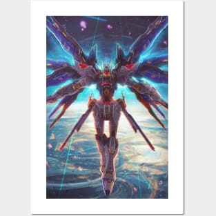 Strike Freedom Gundam Posters and Art